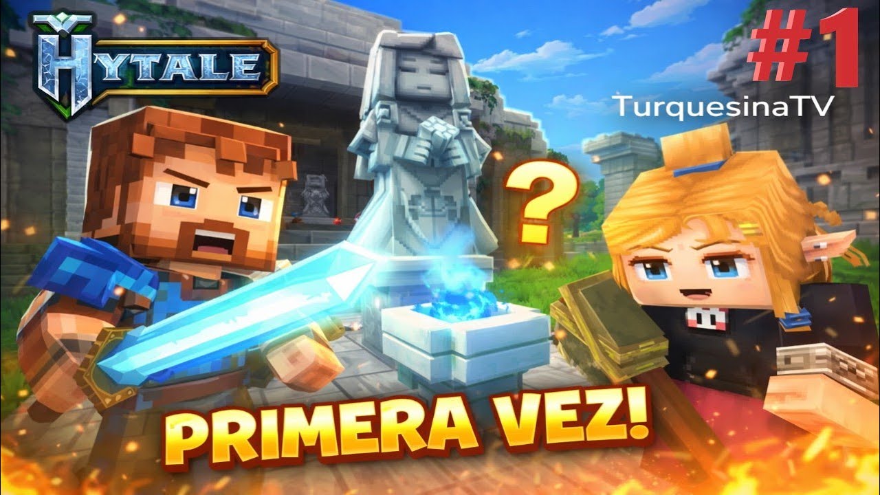 PRIMERA VEZ en Hytale 🔥 EP.1 | Lunethral con JSimon y Turquesina