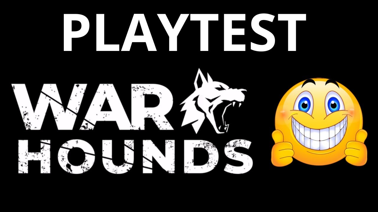 PLAYTEST DE WARHOUNDS. Un jeu à surveiller de très près en 2026 !  #warhounds