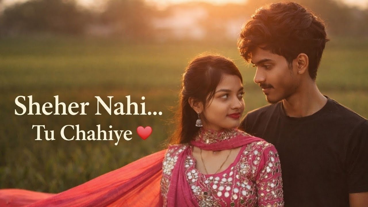 Sheher Nahi, Tu Chahiye ❤️ | Desi Love Song | Village Romance