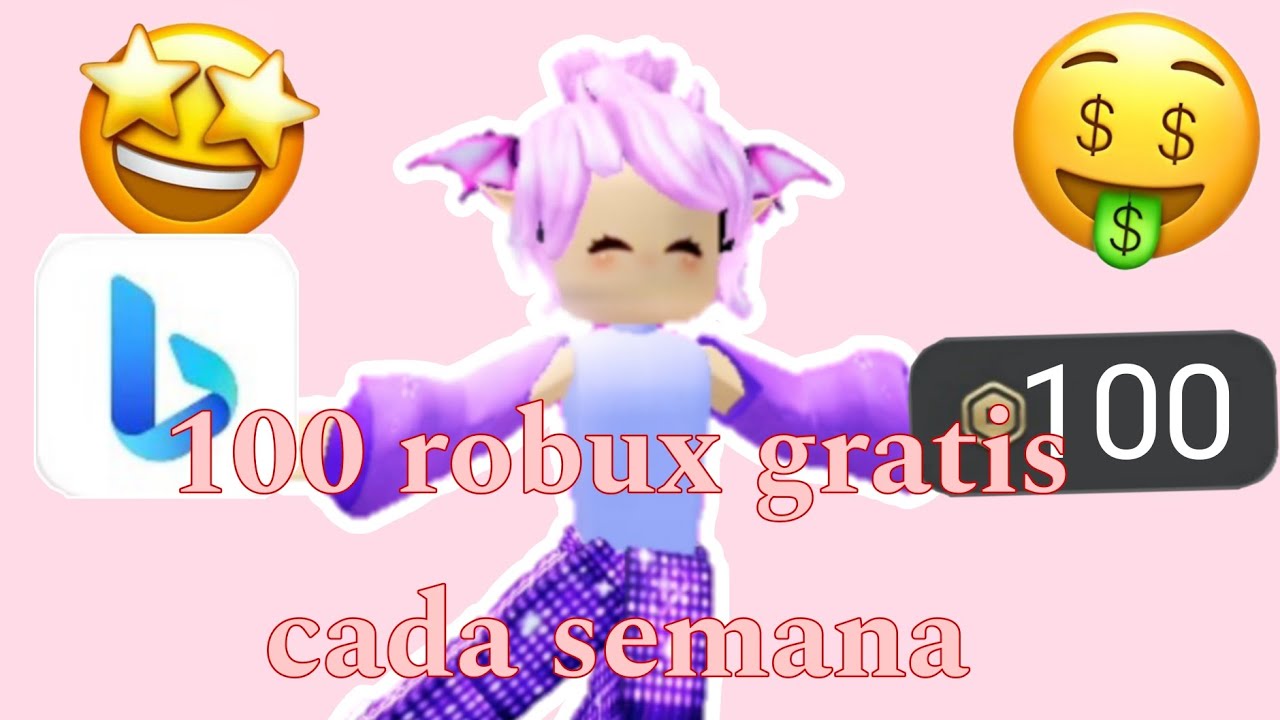 cómo conseguir 100 robux gratis cada semana 🤩🤩🤩