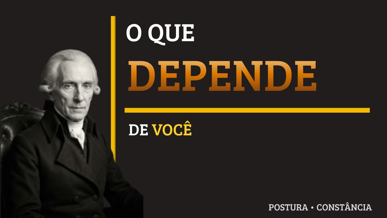 O QUE DEPENDE DE VOC&Ecirc;