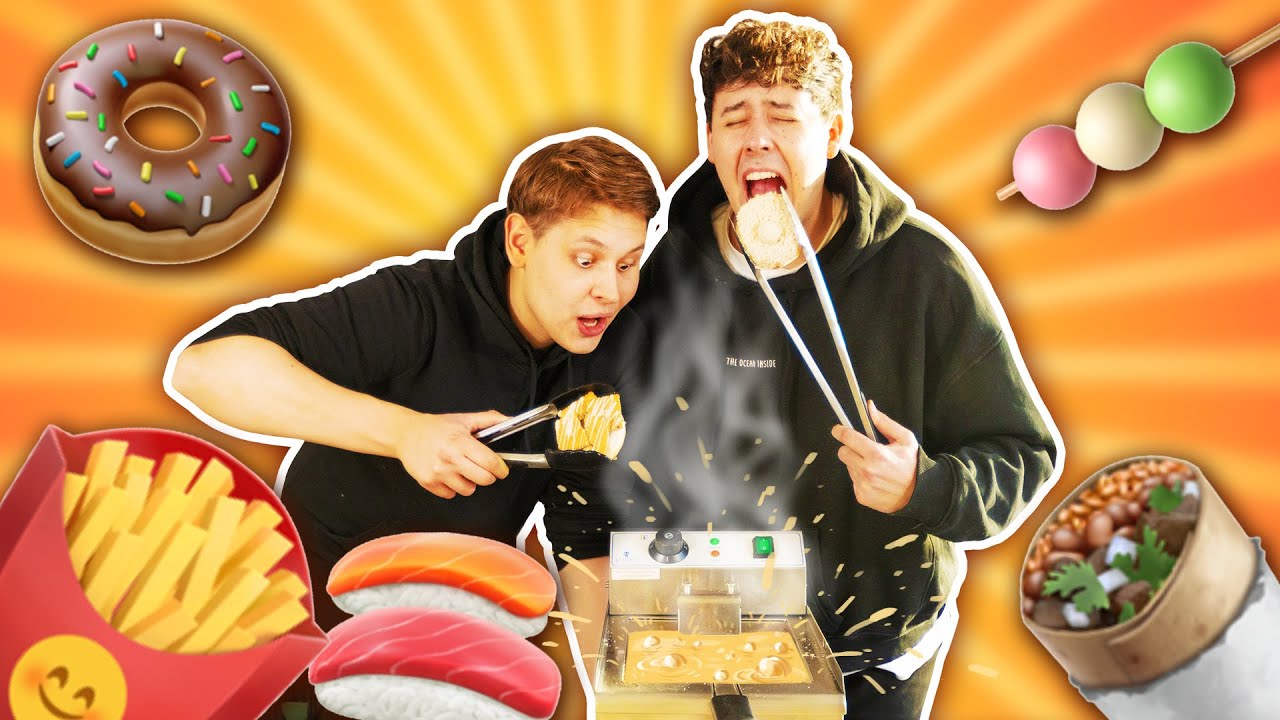 Wir frittieren unser bestelltes ESSEN!🤤