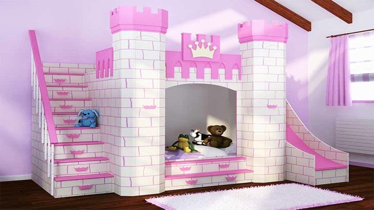 Castle Bed With Slide