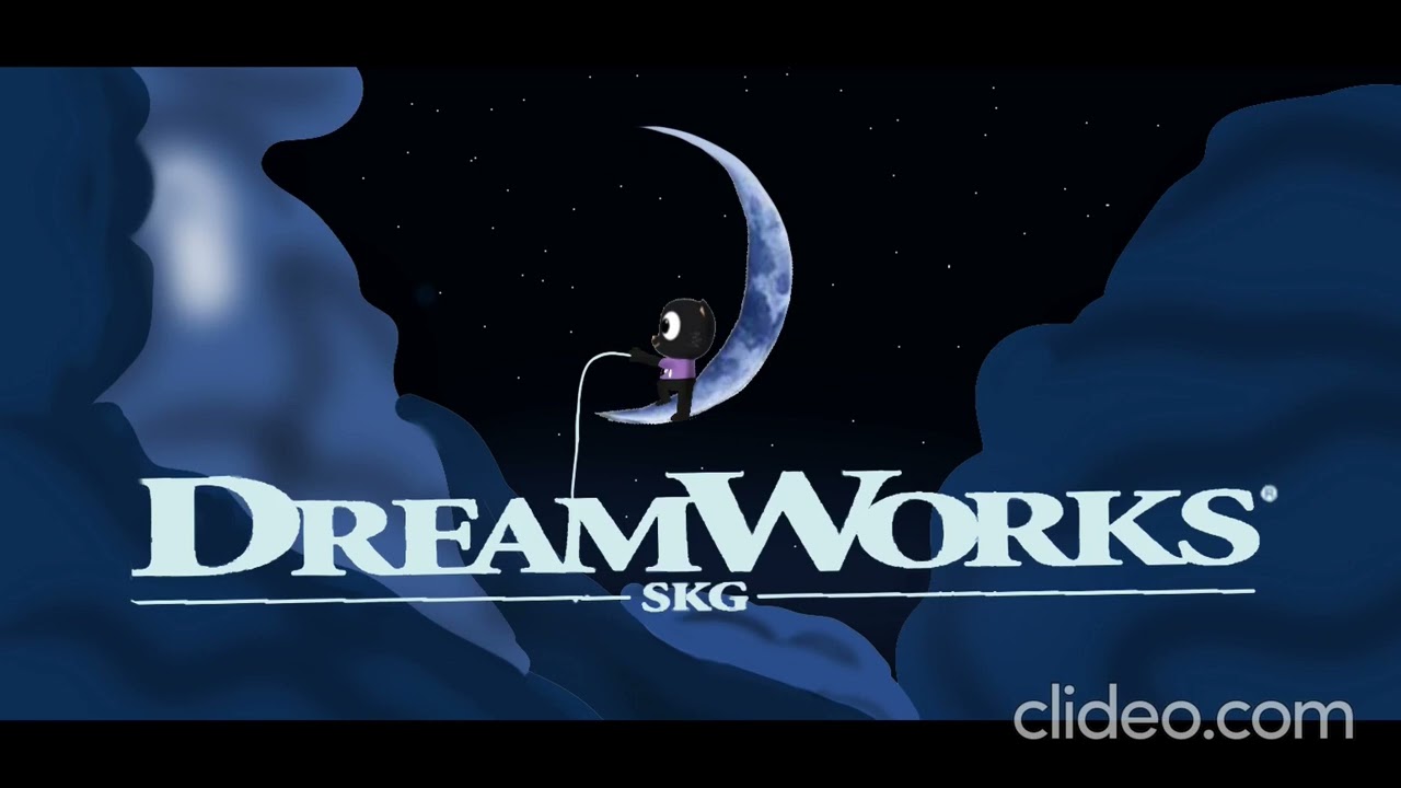(REUPLOADED with Music) Dreamworks Logo but Milo is the MoonCat