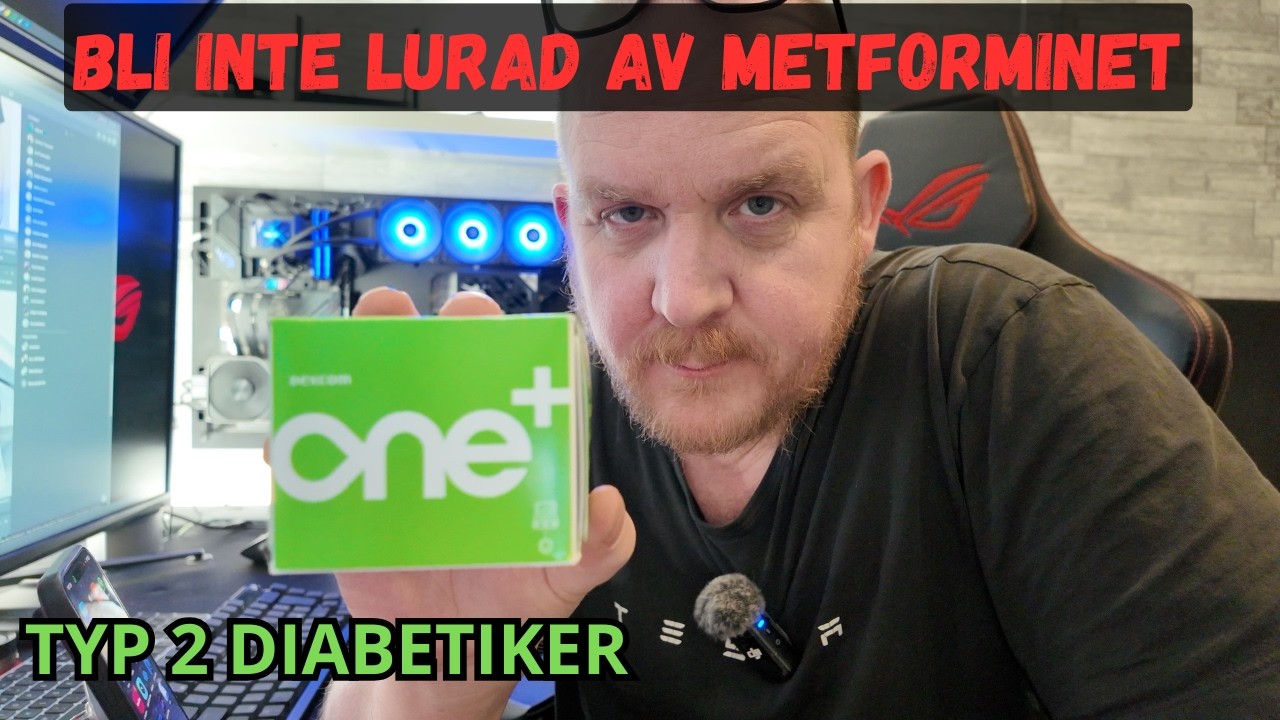 Dexcom ONE+ I Byter ut min Libre 2 Plus-sensor och pratar lite upplevelser som diabetiker typ 2.
