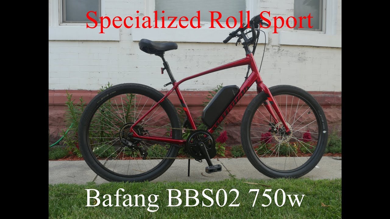 Custom E-bike Build: Specialized Roll Sport BBS02 750w 52v mid drive