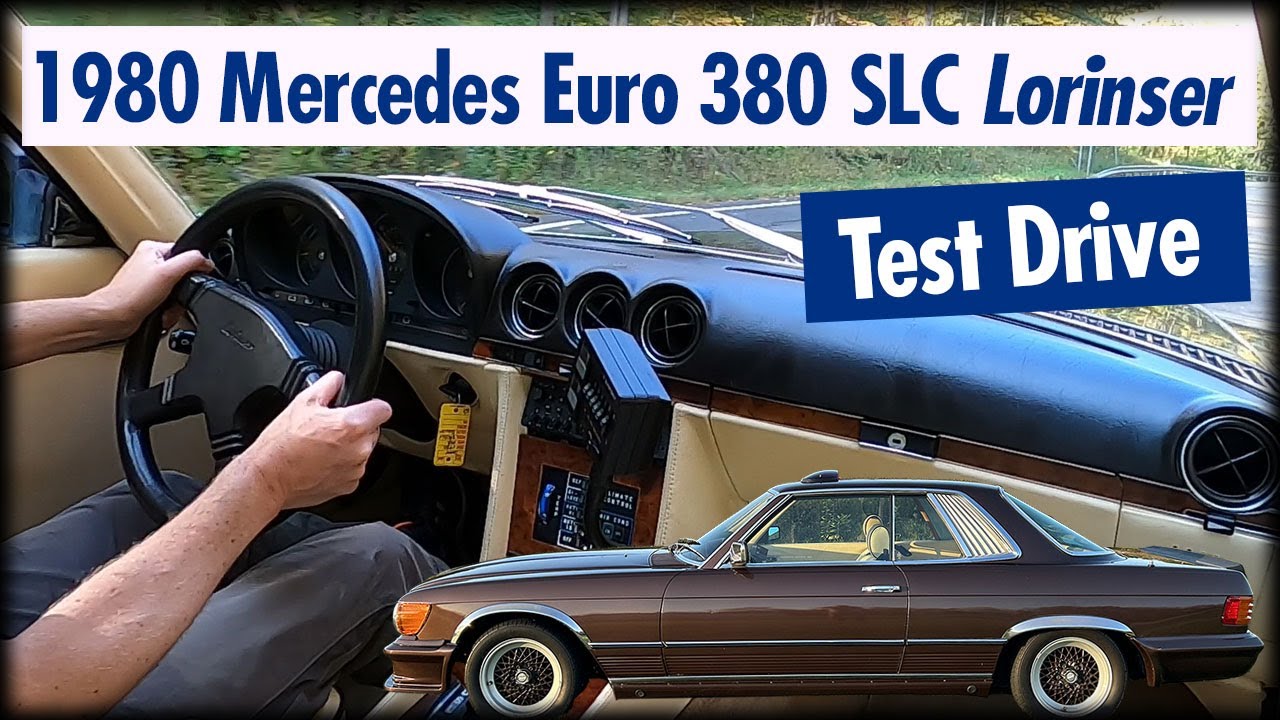 1980 Mercedes Euro 380 SLC Lorinser - Test Drive