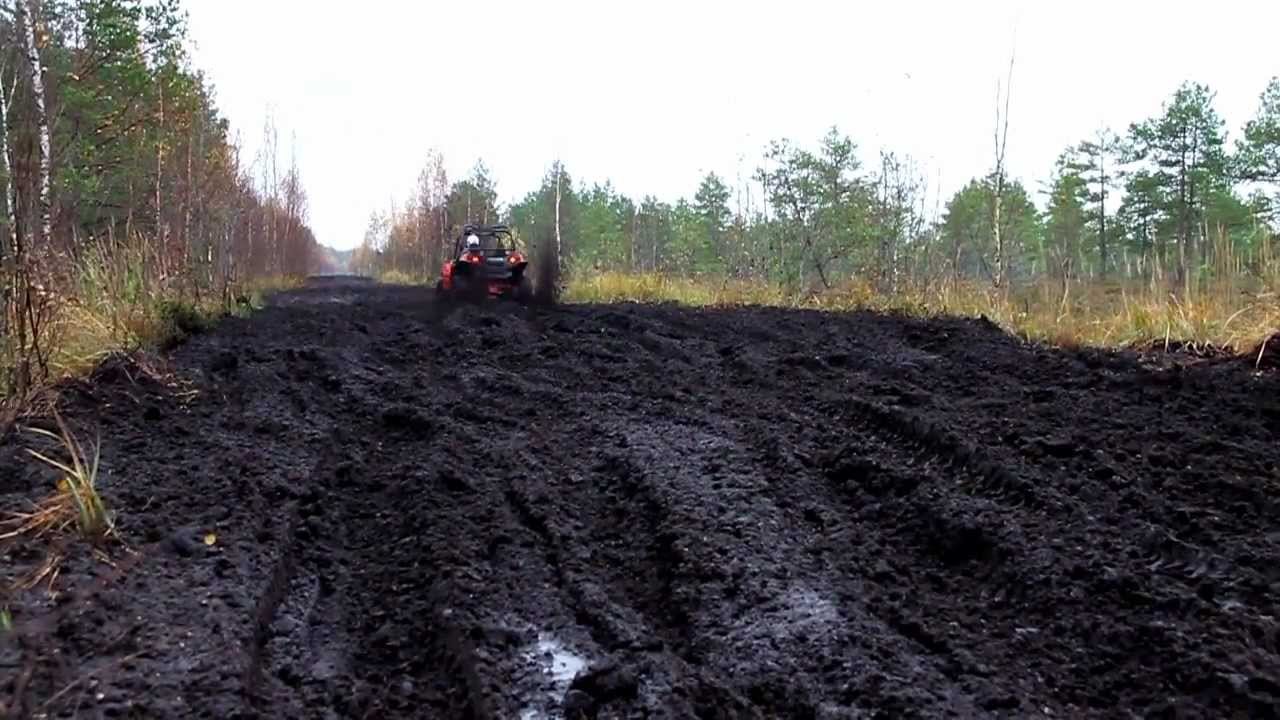 Mönkijät ja lisävarusteet vaikeassa maastossa Polaris, Atv-expert ja Vahva jussi 2012