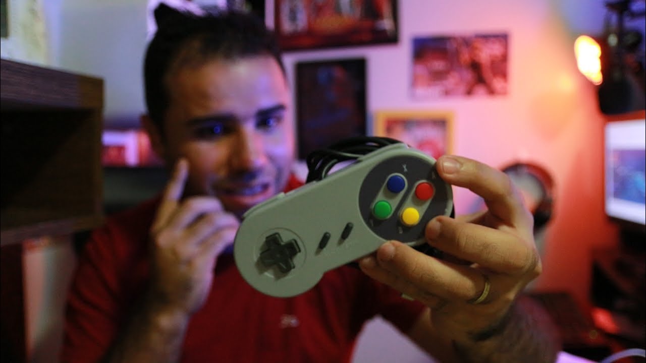 Como Usar Controle USB do Super Nintendo no Célular