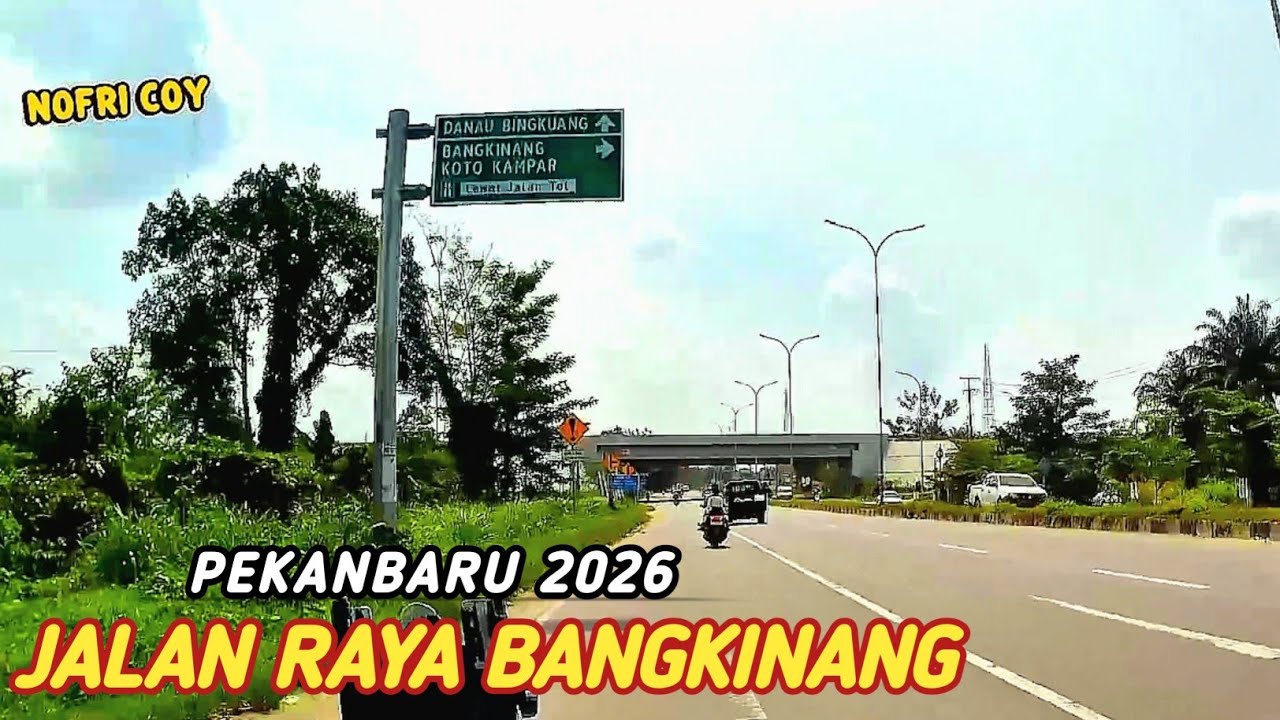 MELIHAT SUASANA TRANS PEJAJARAN SIBUAK KAMPAR PEKANBARU 2026 ll motovlog 