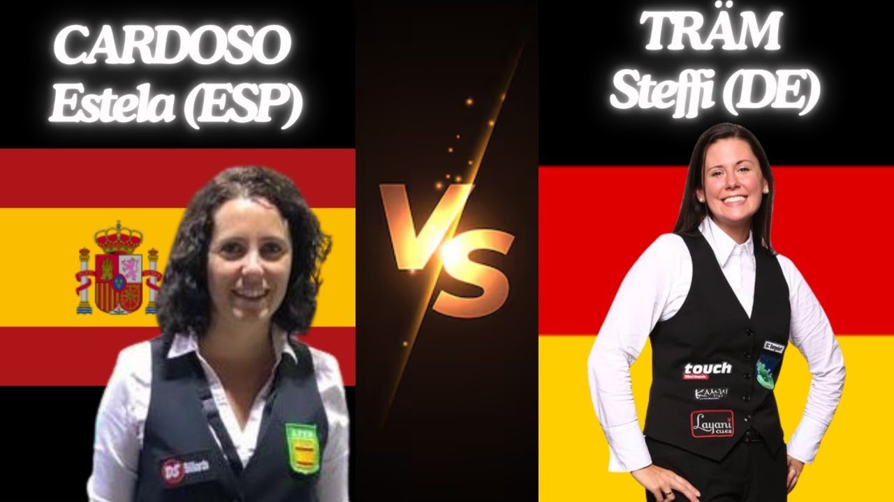 22 / PREDATOR GP 3-CUSHION LADIES - QUALIF - CARDOSO Estela  Vs TRÄM Steffi