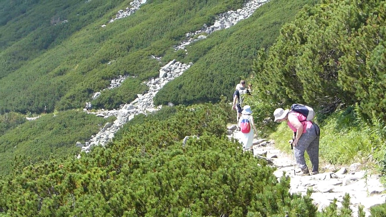 Magas Tátra, túra a Kőpataki tó és a Tarpataki vízesések között, SzG3