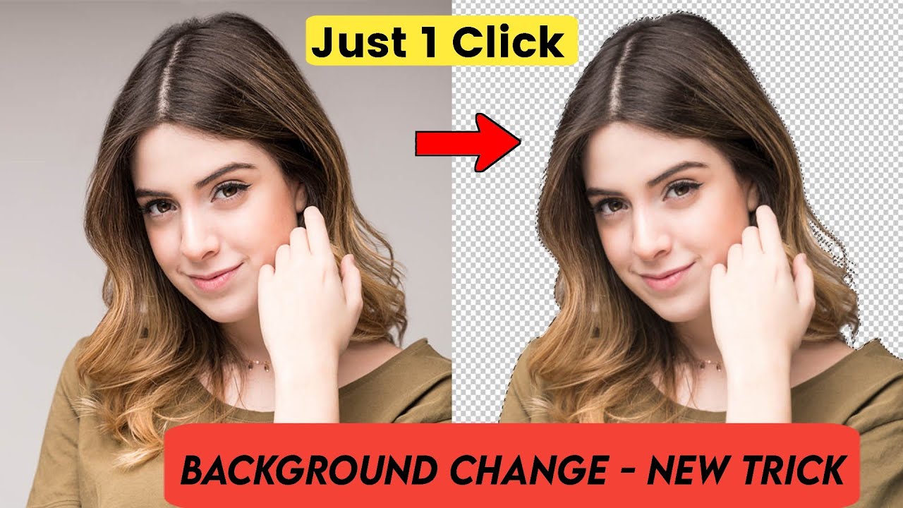 Remove background from photos in just 5 seconds !! | Photo ka background kaise hataye