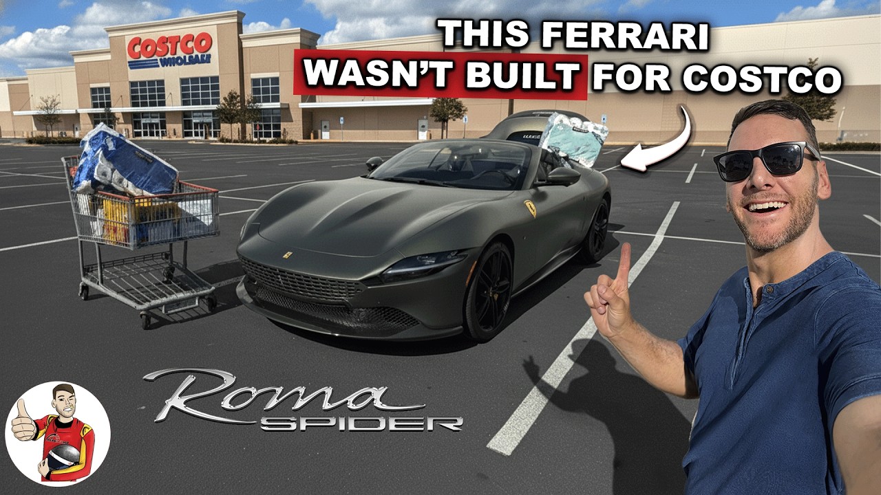Каково это — жить с Ferrari Roma Spider (от первого лица)