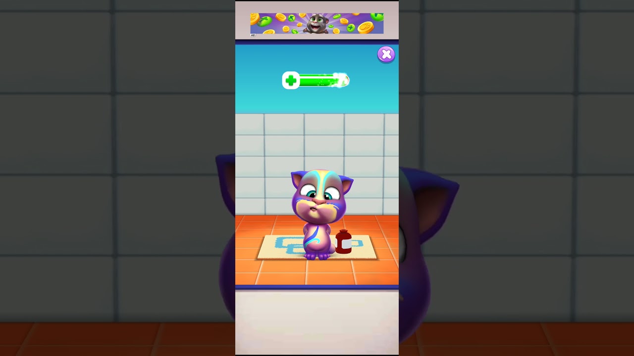 Uh-oh...Tom's Sick! 🤒 | My talking Tom 2