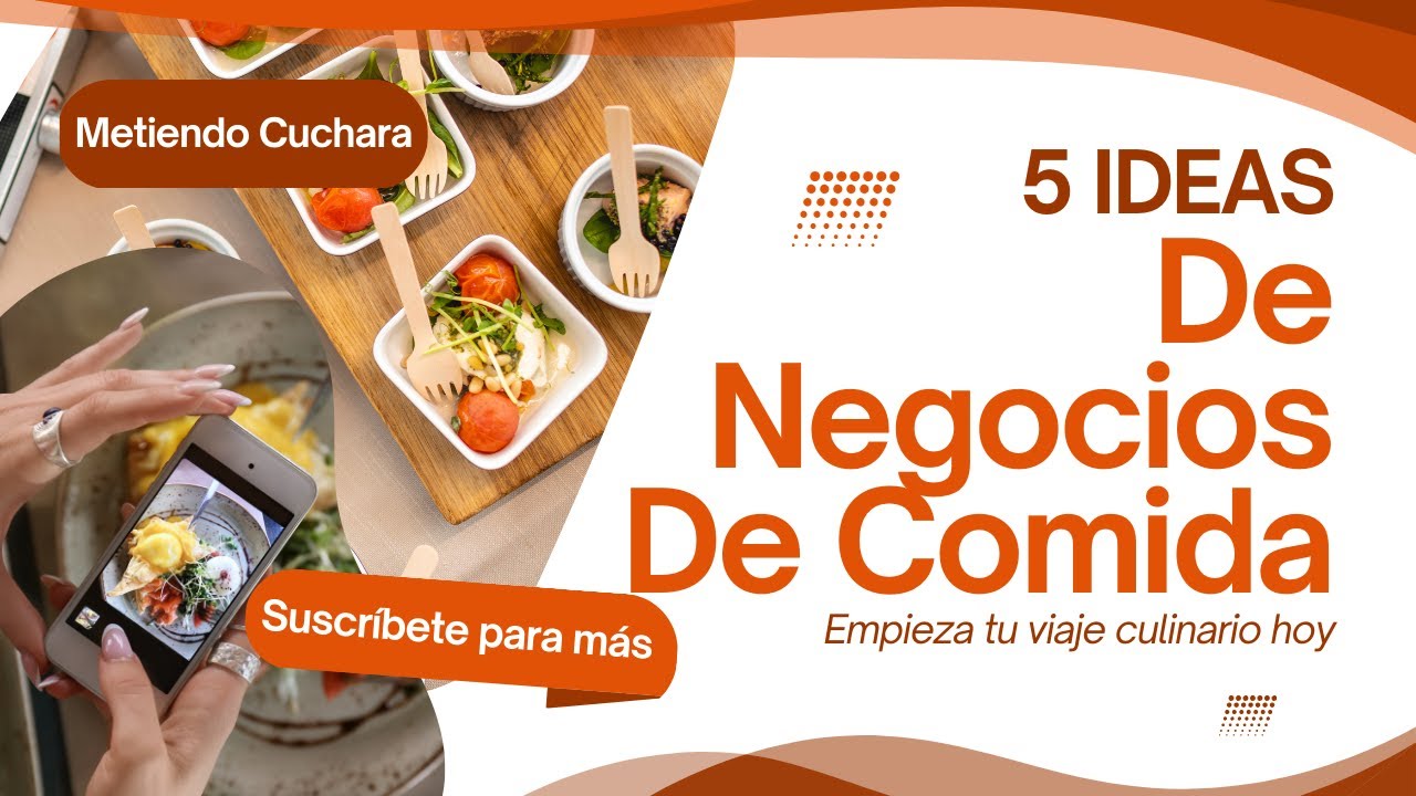 5 Nuebas Ideas De Negocios De Comida Para Emprender Ahora ( 2025)