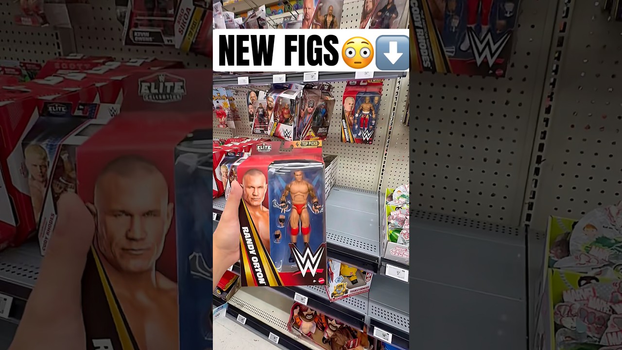 NEW WWE ELITE TOY HUNT 😳TOP PICKS RANDY ORTON & CODY RHODES FIGS #WWE #wweelite #toyhunt #wweshorts