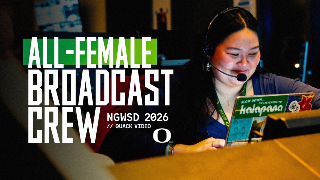 All-Female Quack Video Broadcast Crew | NGWSD 2026