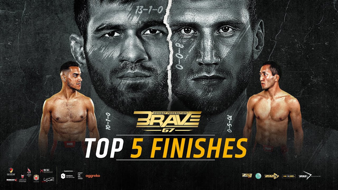 Top 5 Finishes from BRAVE CF 67 | BRAVE TV Special Event | BRAVE MMA | BRAVE Fights