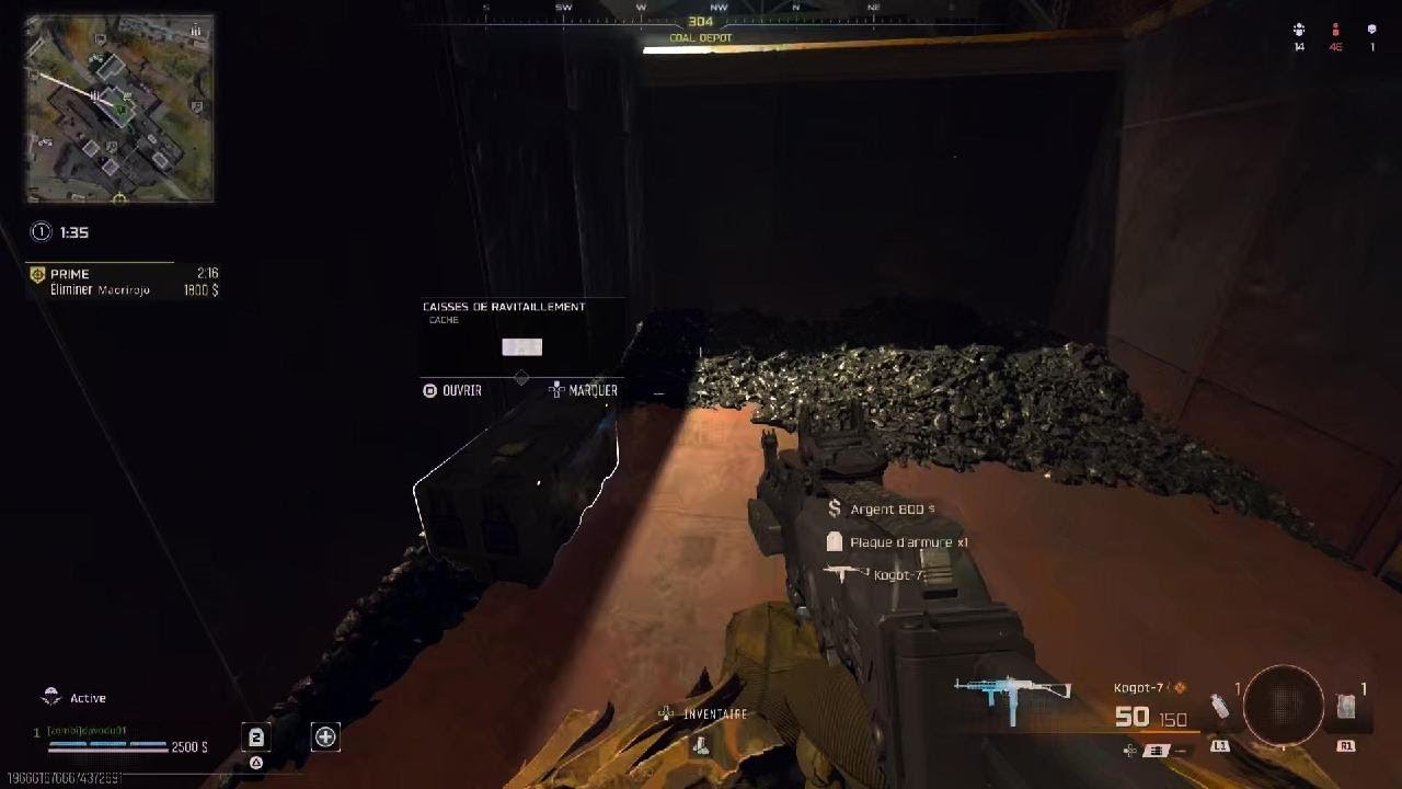 Call of Duty_warzone en solo contre 4 top 1