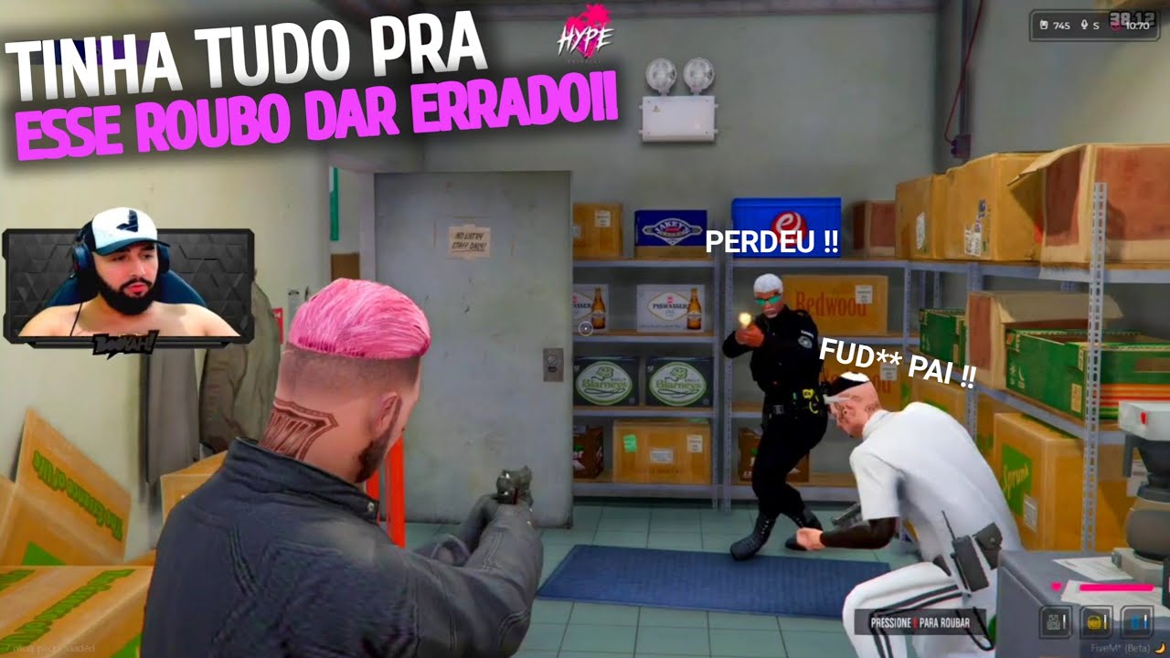 LIIPINHO NO ROUBO A LOJINHA DE PALETO KKKKKK Ft: Marreta RP, Morais MTA - GTA RP!!
