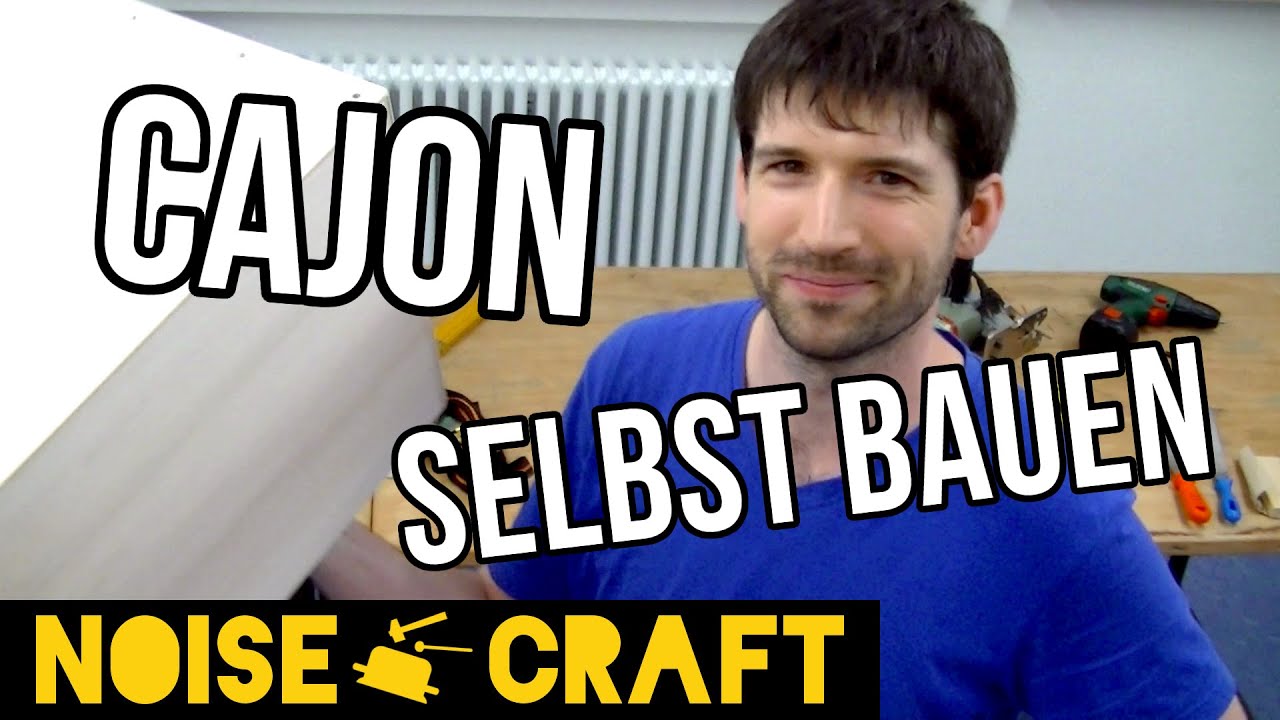 Cajon (jede Größe) selber bauen! Anleitung mit Soundbeispiel - Noisecraft 🥁