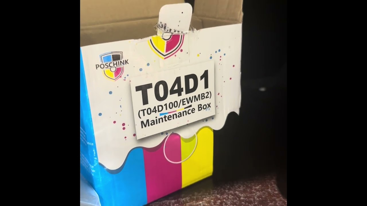 Easy Fix Epson Printer - Maintenance Box Error