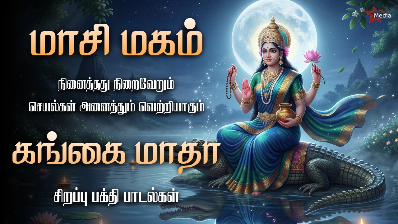 கங்கை மாதா மாசி மகம் பக்தி பாடல்கள் | Success & Prosperity Devotional Songs Tamil | Star Media