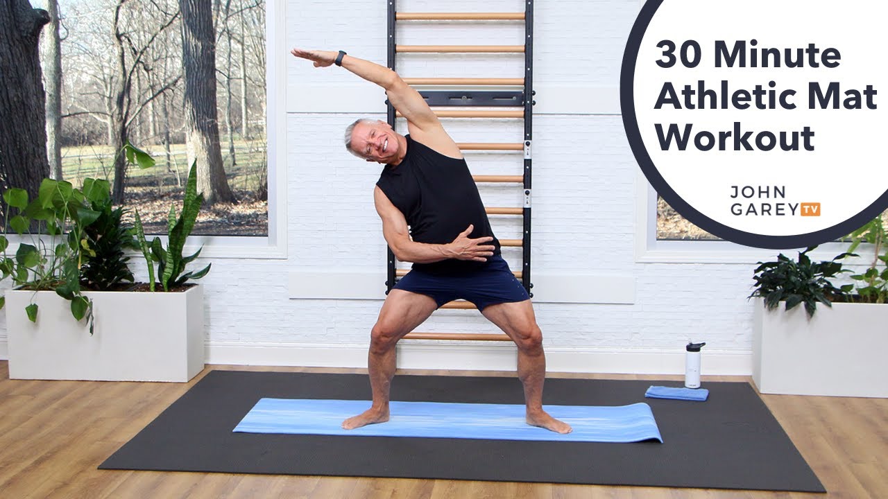 Athletic Pilates Mat Workout | Live Instagram Class with Pilates TV | John Garey TV
