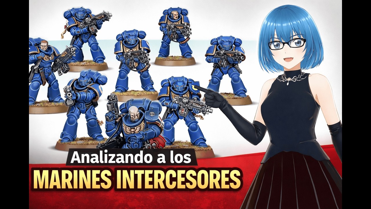 Analizando a los Marines Intercesores Warhammer 40K