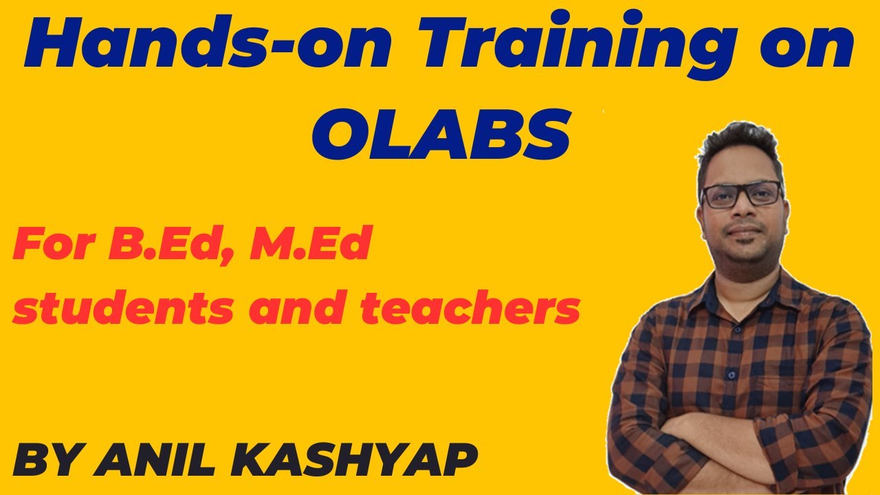 OLABS (Online labs) Workshop for Teachers |By Educationphile/Anil|