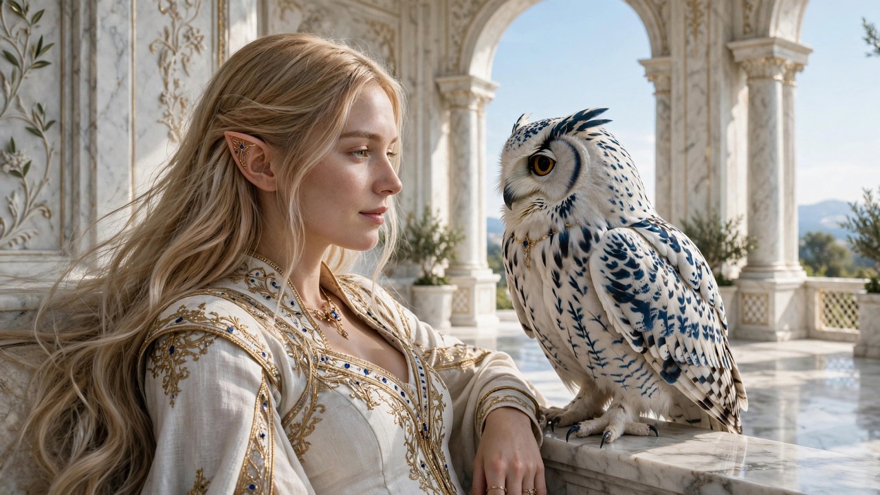 The Elven Queen's Enchanted Rule: High Fantasy Cinematic Journey