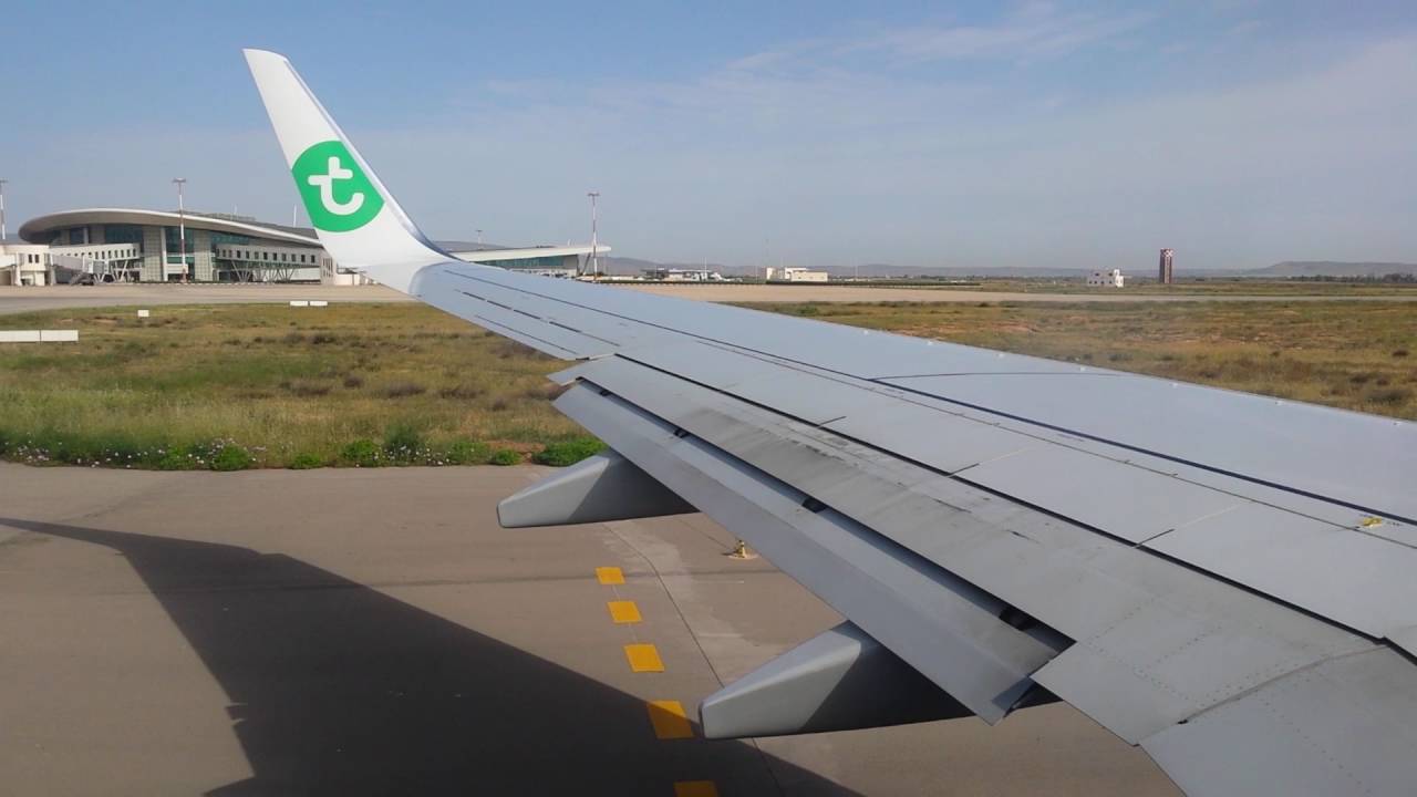 Oujda décollage avion d'Oujda vers Paris Orly 17/05/2016