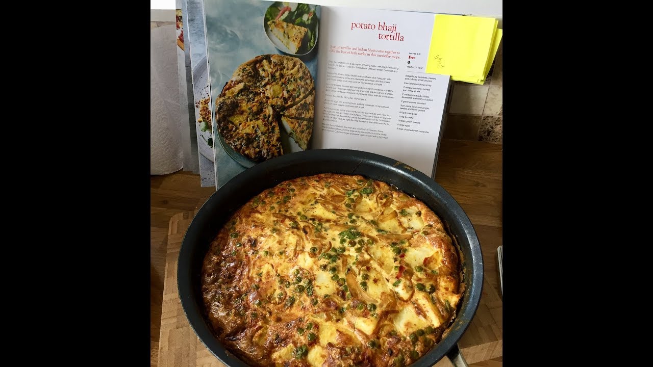 Slimming World Potato Bhaji Tortilla