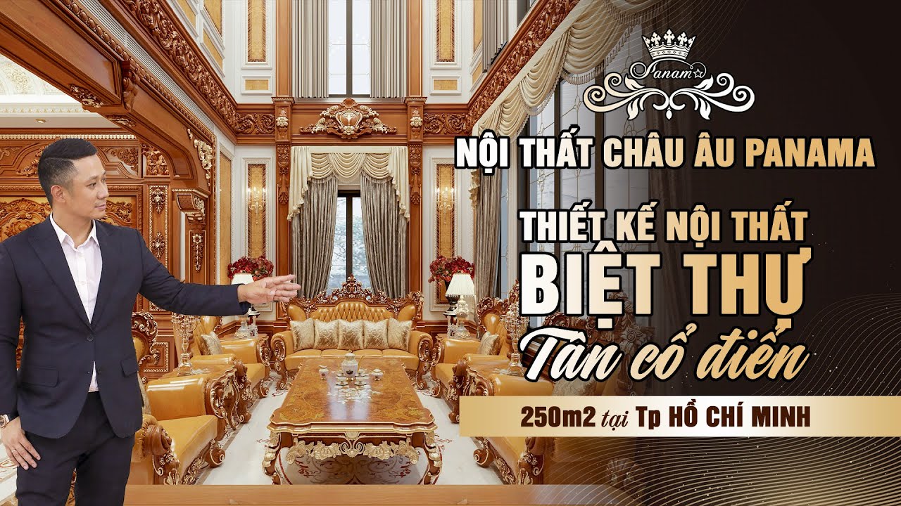 Vẻ Đẹp Mẫu Thiết Kế Nội Thất Tân Cổ Điển Của Một Biệt Thự 250m2 Tại Thành Phố Hồ Chí Minh