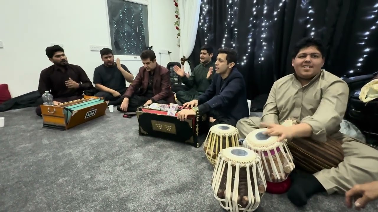 Bina mahi with Qaisar qawal and party 