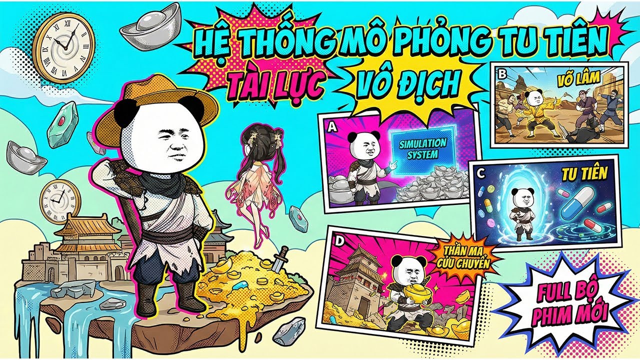 《Phim Mới》Hà Nhân Hệ Thống Mô Phỏng Tu Tiên Giúp Ta Tài Lực Vô Địch