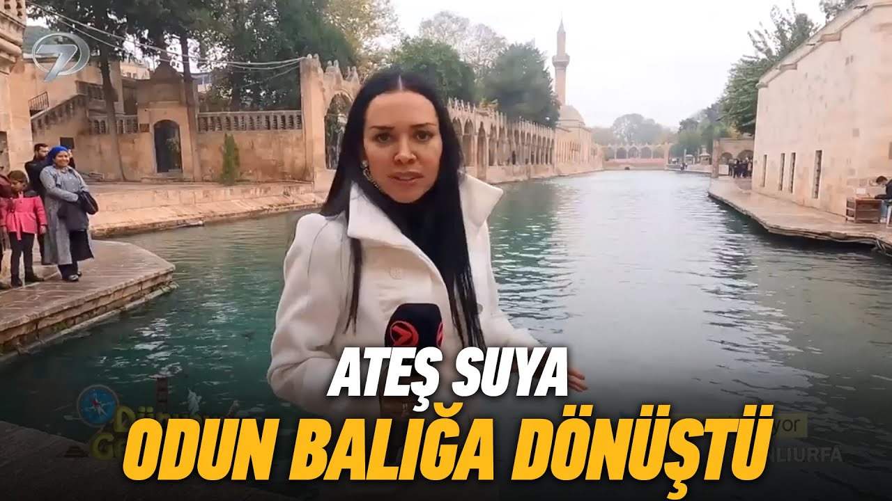 Ateşin Suya Odunun Balığa Dönüştüğü Yer; Şanlıurfa Balıklıgöl