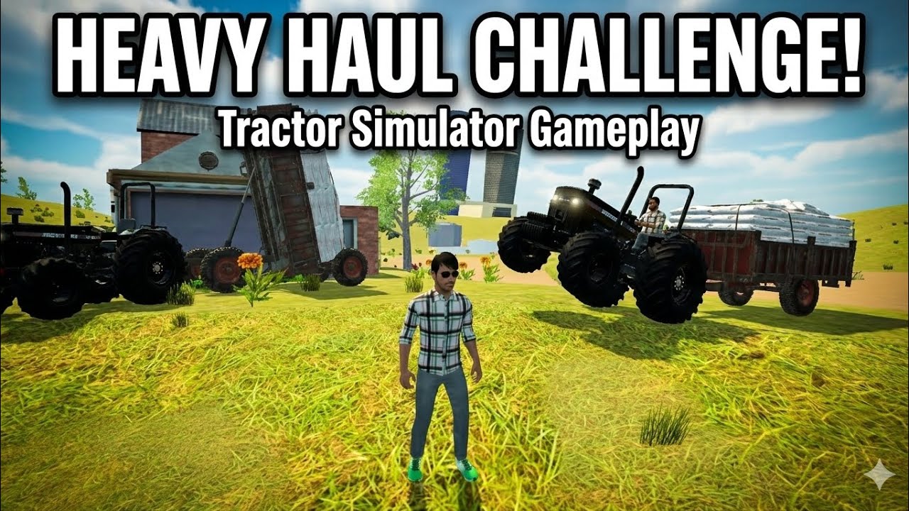 Digitrac Tractor Wheelie with Heavy Load! 😱 Kya hum pahunch payenge?