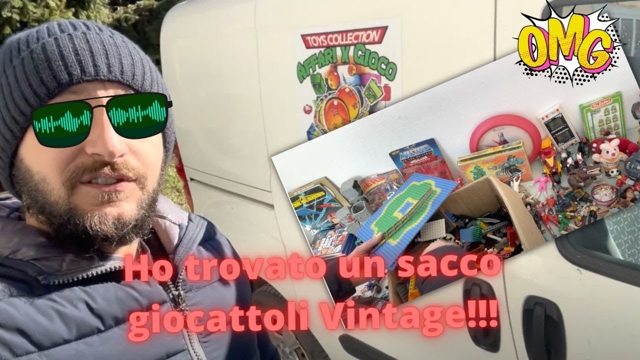 #27 Ritrovamenti di Giocattoli Vintage al Mercatino Febbraio 2022