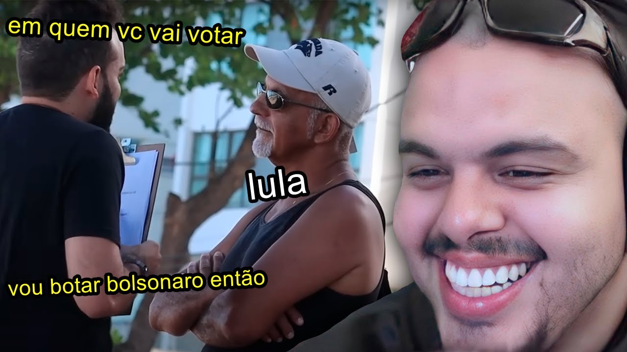 MANIPULANDO PESQUISA ELEITORAL SÓ DE ZOAS - Maicon react