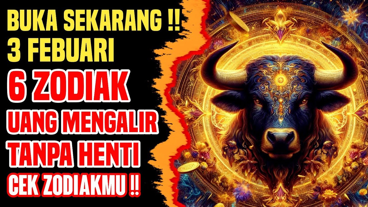 BUKA SEKARANG‼️ BESOK 6 ZODIAK INI DAPAT UANG JUTAAN TIBA-TIBA 💰 NO 3 TERGILA & BIKIN SYOK!