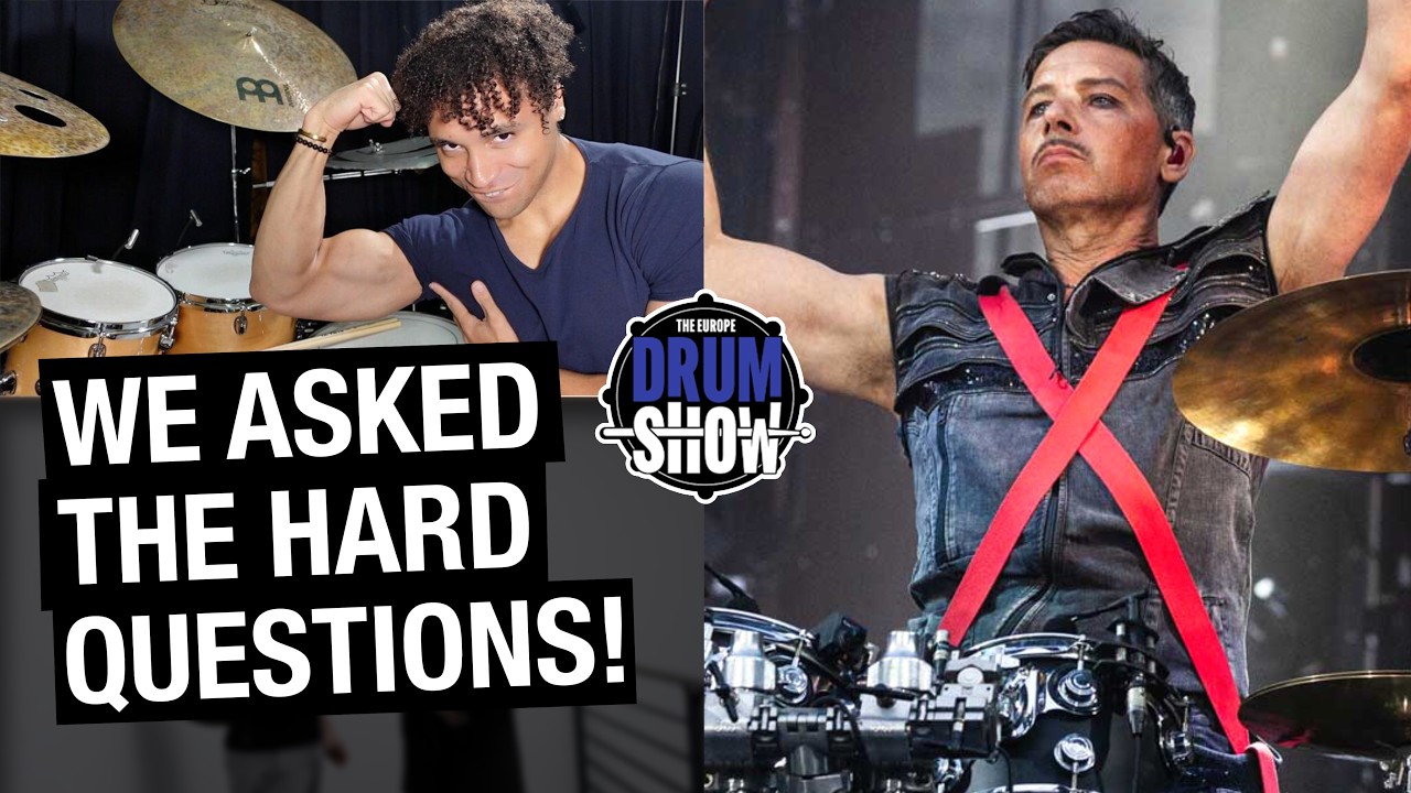 We asked Legendary Drummers the hard questions! | Europe Drum Show