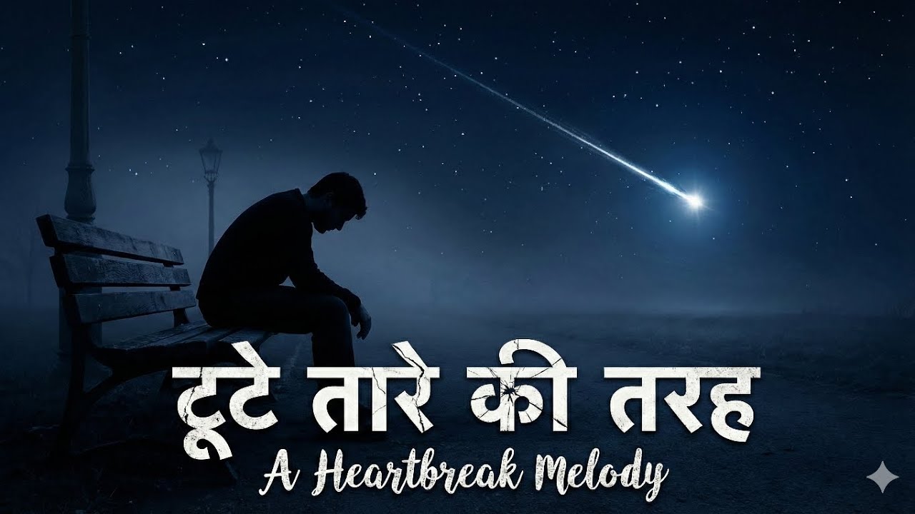 Toote Taare Ki Tarah (टूटे तारे की तरह) | Kishore Kumar Style Sad song। Old is Gold Vibe
