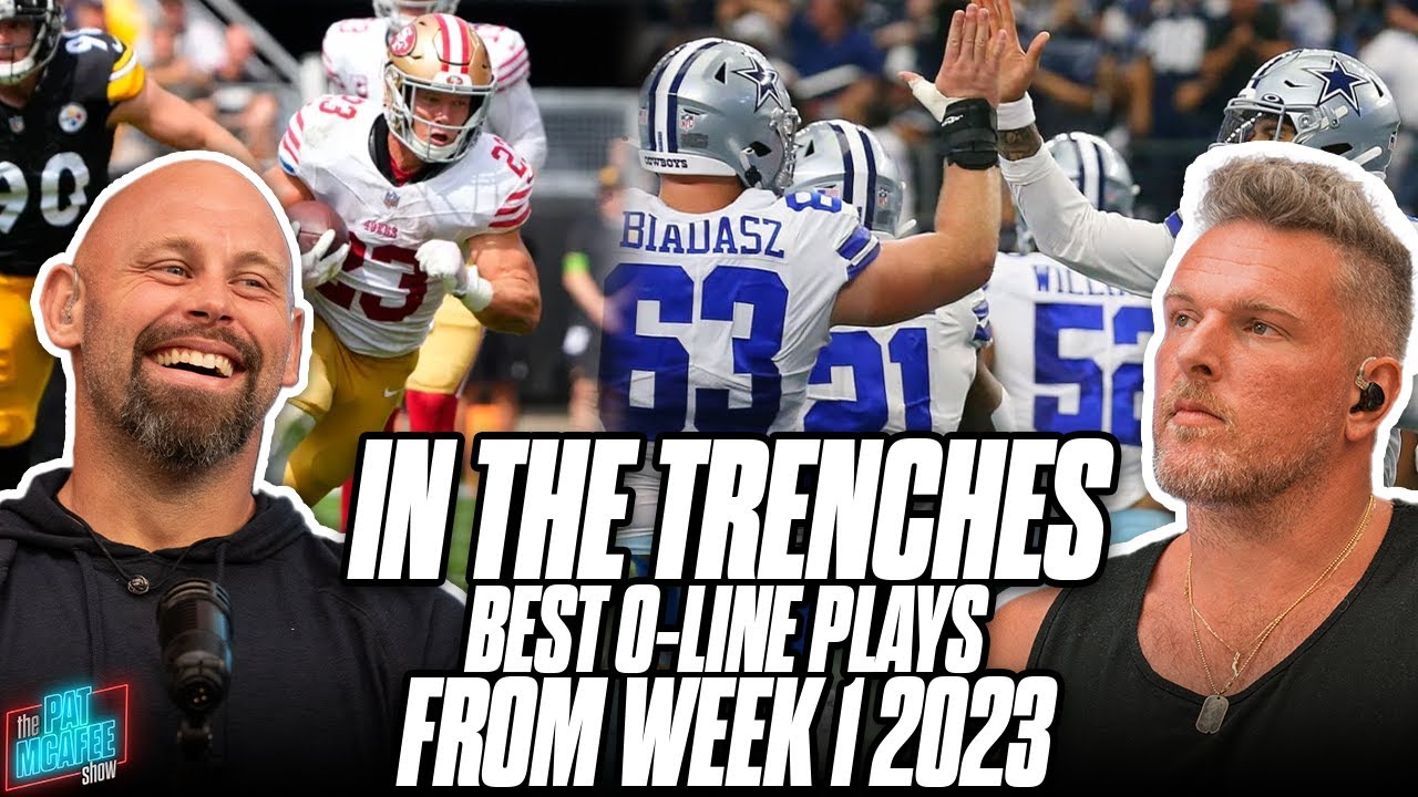THE BEST Offensive Line Plays From NFL's Week 1 Games | In The Trenches