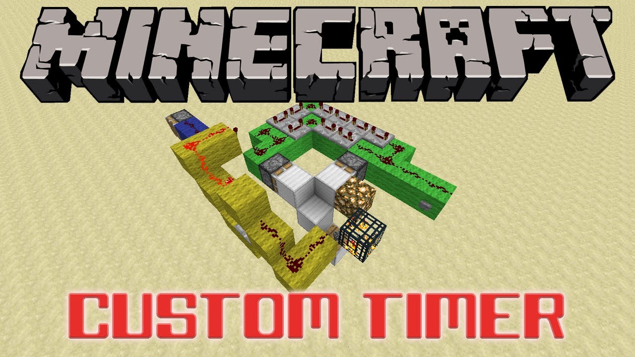 Minecraft Custom Timer