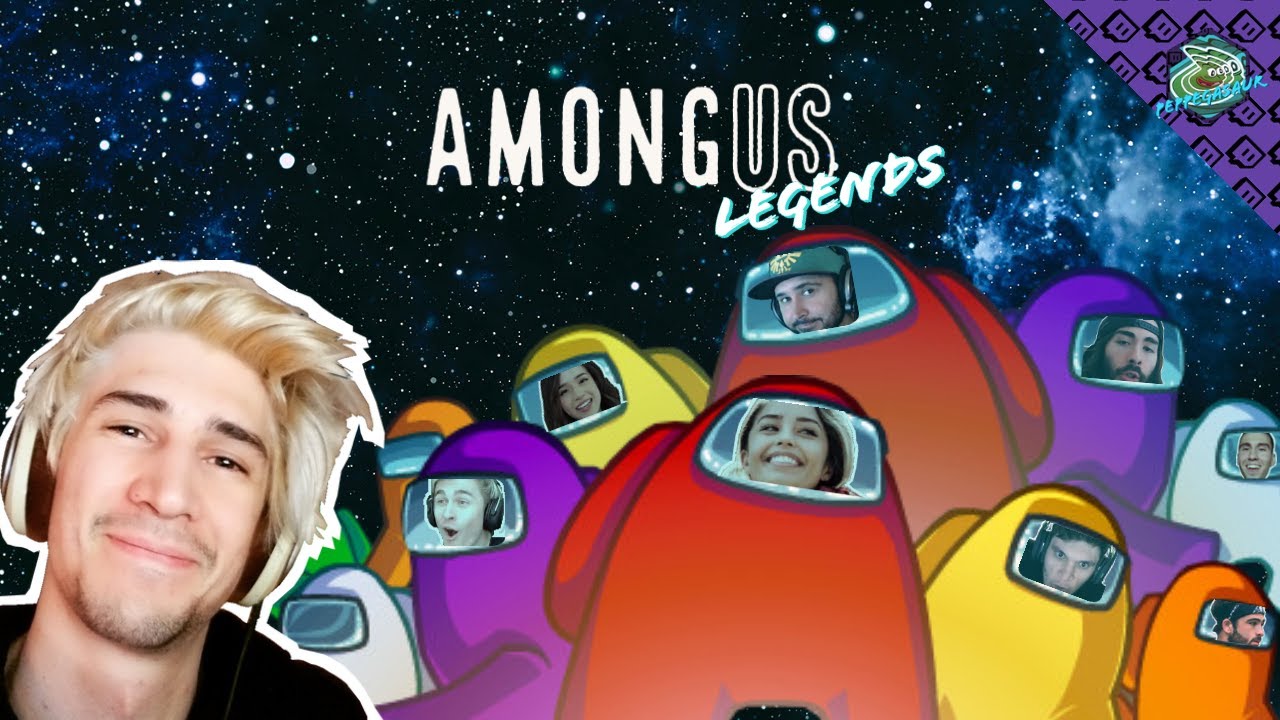 XQC PLAYS AMONG US WITH MOISTCR1TIKAL POKIMANE LUDWIG VALKYRAE SUMMIT1G HASAN TRAIN AND... (W/ CHAT)