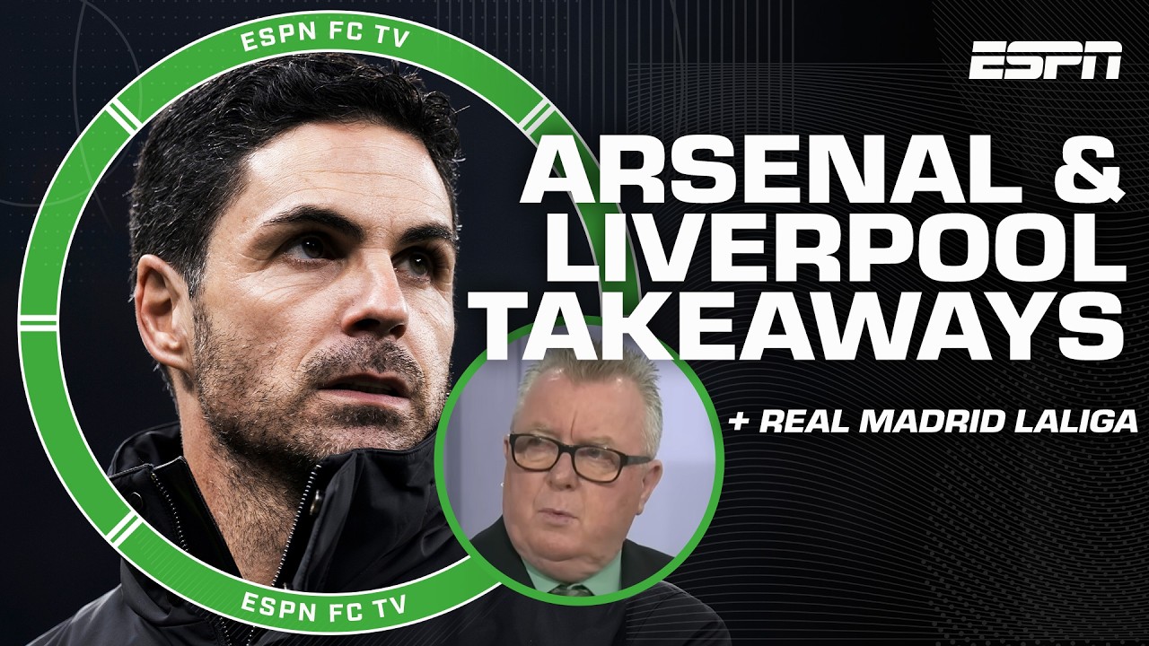 Can Arsenal win EPL & Champions League!? 😮 + Real Madrid chasing Barca for LALIGA title 👀 | ESPN FC