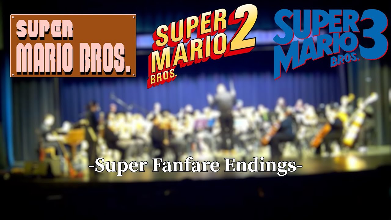 Super Fanfare Endings | Super Mario Bros. 1, 2 and 3 | RVGS Symphonic Orchestra