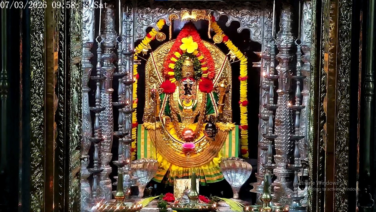 Shree Mahalasa Narayani Mahalasa Alankar & Madhyan Aarti  7th march 2026
